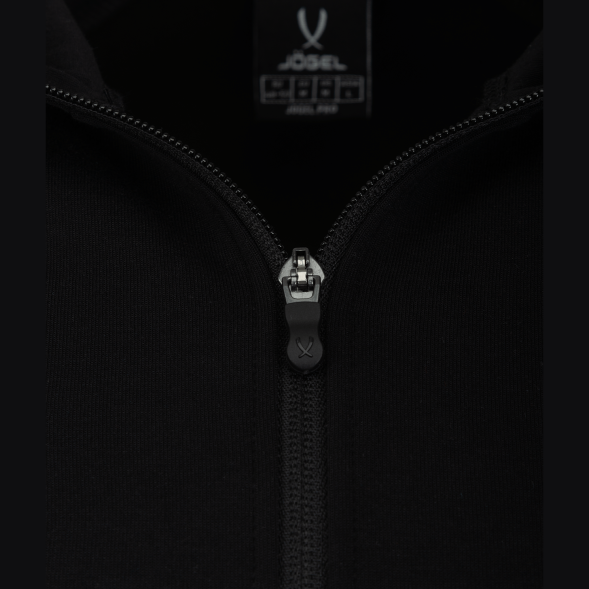 Худи на молнии JÖGEL ESSENTIAL Athlete Hooded FZ Jacket, черный