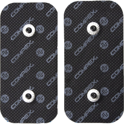 Электроды для миостимуляции Compex Performance Snap с двумя кнопками, 42216, размер 5х10см.