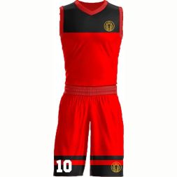 Баскетбольная форма ЭКИПО TOP Красный цвет