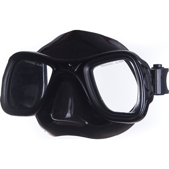 Маска для плавания SALVAS Sphera Black Sil. CA570N2NNSTH, размер взрослый, черная