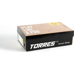 Бутсы зальные подростковые TORRES RAYO-J, TS134234-856-37, р.37, оранжево-жёлтый