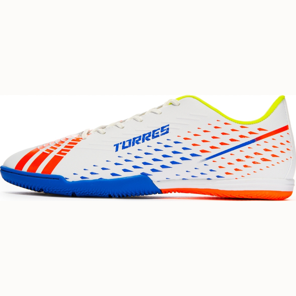 Бутсы зальные подростковые TORRES RAYO-J, TS134234-856-37, р.37, оранжево-жёлтый