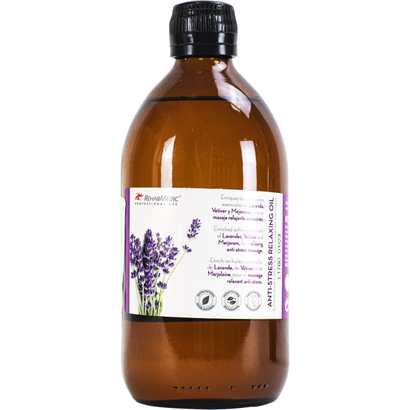 Расслабляющее антистрессовое массажное масло Rehab ANTI-STRESS RELAXING Oil, RMG0901500, 500 мл