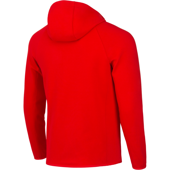 Худи на молнии JÖGEL ESSENTIAL Athlete Hooded FZ Jacket, красный