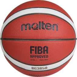 Мяч баск. MOLTEN B5G3850 р.5, FIBA Appr, синт.комп.кожа (ПУ),12 пан,бут.кам,нейл.корд,кор-беж-чер