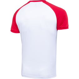 Футболка игровая JÖGEL CAMP Reglan Jersey, белый/красный, детский