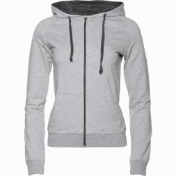 Толстовка женская STAN с капюшоном на молнии футер без начёса, 260, 61W