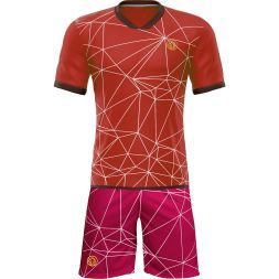 Футбольная форма ЭКИПО WEB Красный цвет