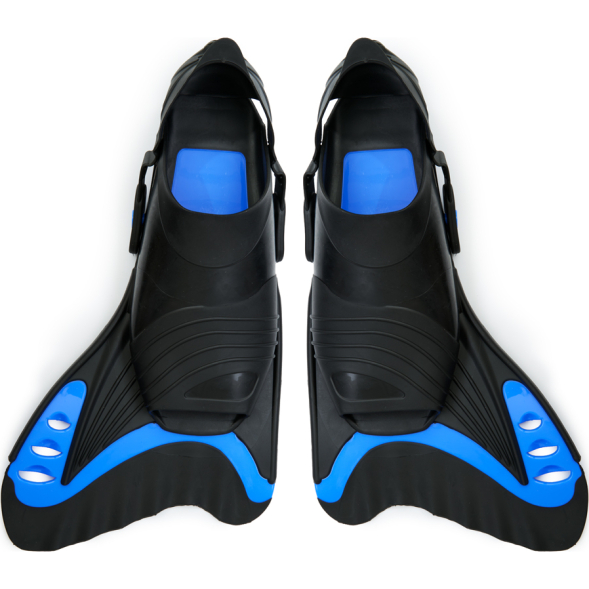 Ласты для бассейна SALVAS Aquaria Fin BA195SMBBSTS, размер XS-SM, синий