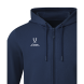Флисовое худи на молнии JÖGEL ESSENTIAL Cotton Fleece FZ Hoodie, темно-синий, детский