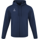 Флисовое худи на молнии JÖGEL ESSENTIAL Cotton Fleece FZ Hoodie, темно-синий