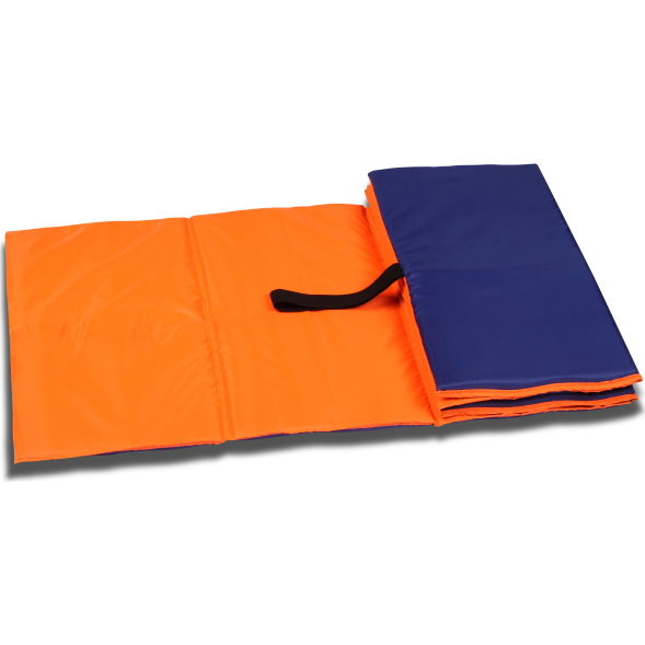 Коврик гимнастический детский INDIGO SM-043-BLR, cине-красный