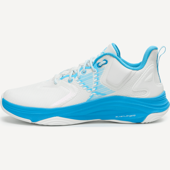 Кроссовки баскетбольные JÖGEL A1, белый/голубой