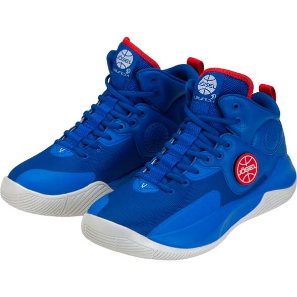 БЕЗ УПАКОВКИ Кроссовки баскетбольные JÖGEL Launch MID, Blue/red/white