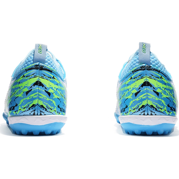 Бутсы футбольные (многошиповки) подростковые TORRES NEO-J, TS234239-751-37, р.37, с носком, голубой