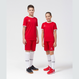 Шорты игровые JÖGEL CAMP Classic Shorts, красный/белый, детский
