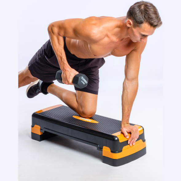 Степ-платформа TORRES AL1023, три уровня 15/20/25 см