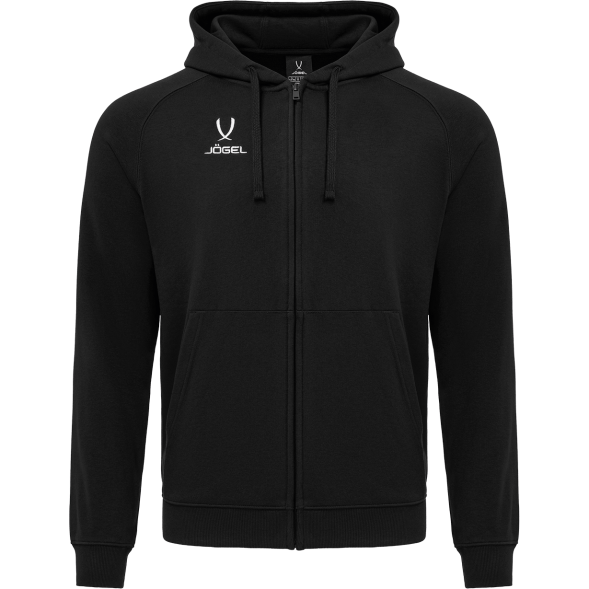 Худи JÖGEL ESSENTIAL Club reglan Cotton Zip Hoodie 99, черный