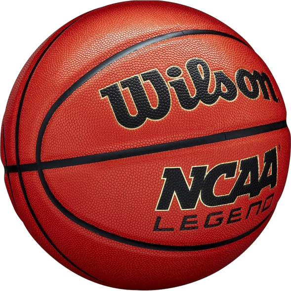 Мяч баск. WILSON NCAA Legend, WZ2007601XB7, р.7, композит, бутил. камера, коричневый