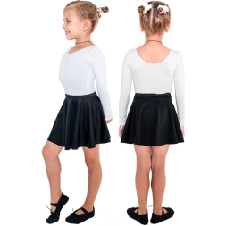 Юбочка гимнастическая Indigo SM-079-36-38, размер 36-38, черный