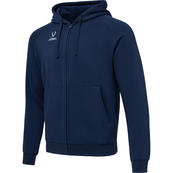 Худи JÖGEL ESSENTIAL Club reglan Cotton Zip Hoodie Z4, темно-синий