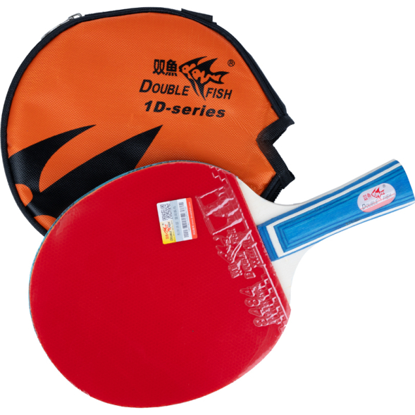 Ракетка для настольного тенниса DOUBLE FISH 1D-C в комплекте с чехлом
