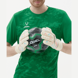 Перчатки вратарские JÖGEL Legend UL4 Roll Negative, белый