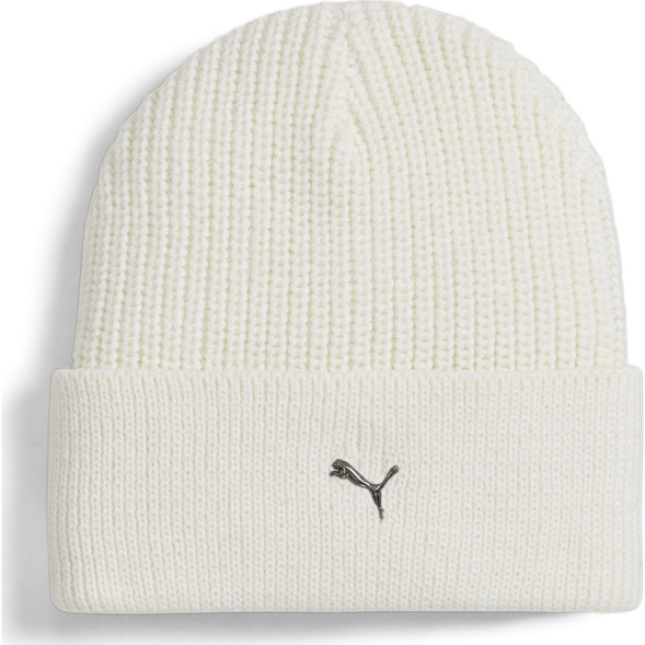 Шапка PUMA Metal Cat Beanie, 02487402, молочный