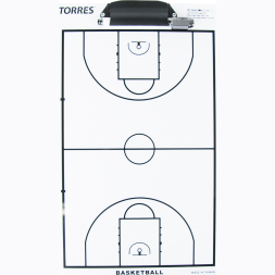 Тактическая доска для баскетбола TORRES TR1003B