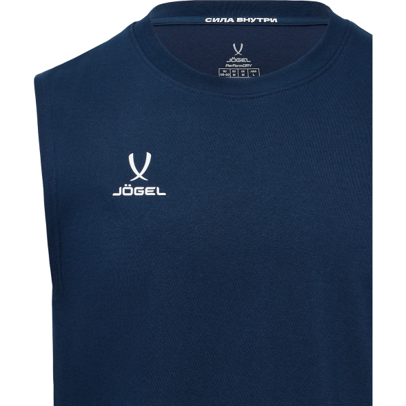 Майка тренировочная JÖGEL DIVISION PerFormDRY Training CVC Z4, темно-синий