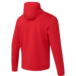 Флисовое худи на молнии JÖGEL ESSENTIAL Cotton Fleece FZ Hoodie, красный
