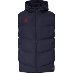 Жилет с капюшоном утепленный JÖGEL ESSENTIAL PerFormPROOF Padded Hooded Vest, темно-синий