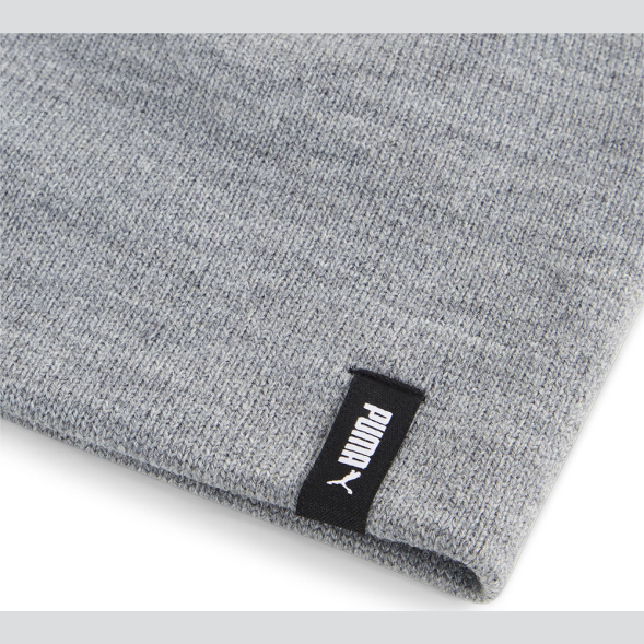 Шапка PUMA ESS Cuffless Beanie, 02563603, серый