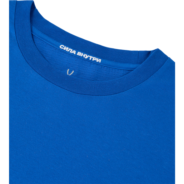 Лонгслив тренировочный JÖGEL DIVISION PerFormDRY Training CVC LS Z2, синий