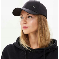 Бейсболка PUMA Metal Cat Cap 02126901, 100% полиэстер, черный