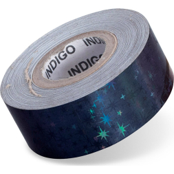 Обмотка для гимнастического обруча INDIGO Stars IN380-LB, 20мм*14м, голубой