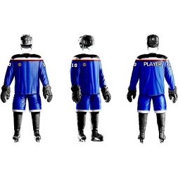 Хоккейное джерси ЭКИПО - Синий