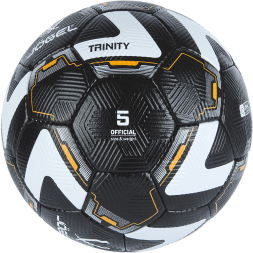 УЦЕНКА Мяч футбольный JÖGEL Trinity №5, черный/белый