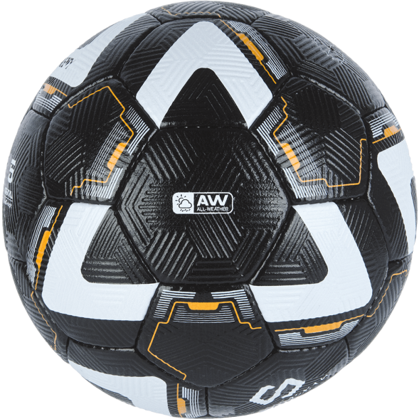 УЦЕНКА Мяч футбольный JÖGEL Trinity №5, черный/белый