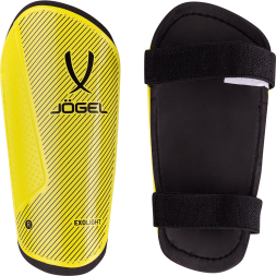 Щитки футбольные JÖGEL JA-201, желтый