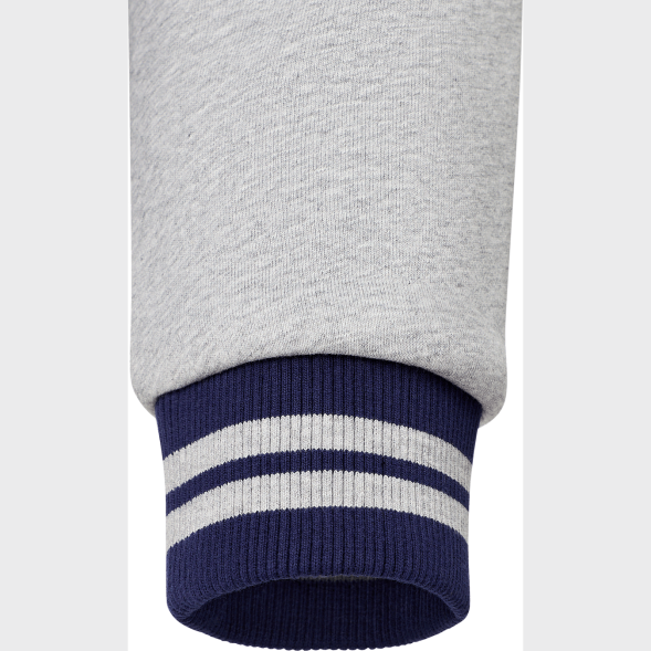 Бомбер JÖGEL ESSENTIAL Fleece Bomber, темно-синий/серый меланж