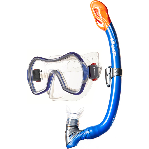 Набор для плавания SALVAS Wave Set EA530S1BYSTB, размер Medium, синий