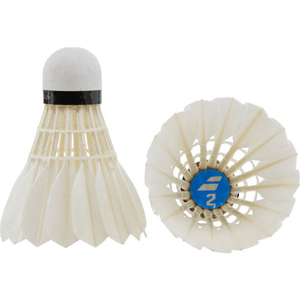 Воланы для бадминтона BABOLAT 2 551022, упаковка 12 шт., белый