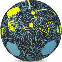 Мяч футб. SELECT Street V24, 0935965965, р.4,5, 32 пан., деним, маш.сш., черный