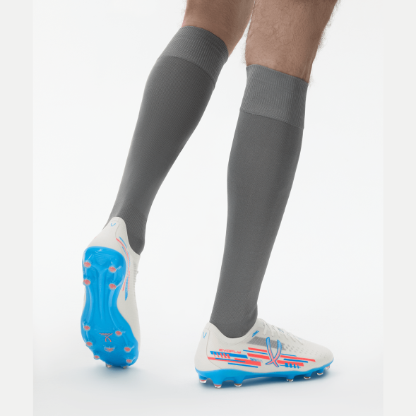 БЕЗ УПАКОВКИ Бутсы футбольные JÖGEL Evofly FG Pro White/blue