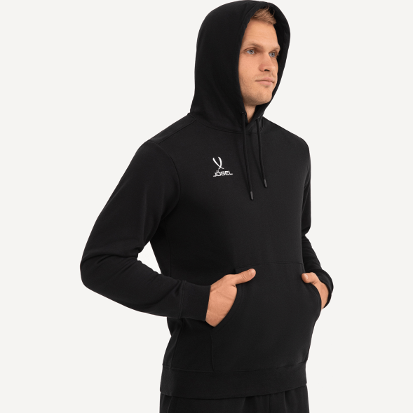 Худи JÖGEL ESSENTIAL Cotton Hoodie, черный