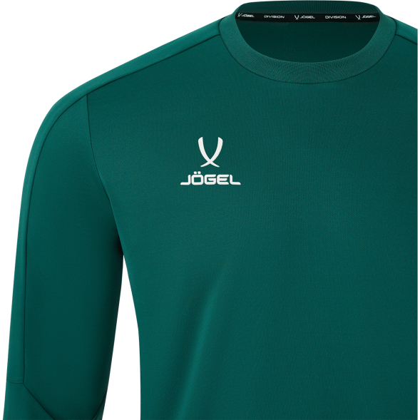 Джемпер тренировочный JÖGEL DIVISION PerFormDRY Pro Training Top, темно-зеленый, детский