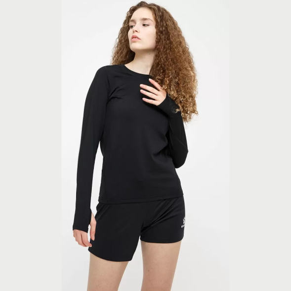 Футболка с длинным рукавом KELME Tech fit, 3891112-000-2XL, р.2XL, черный