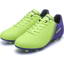 Бутсы футбольные ATEMI, SBA-005 MSR, цв. ярко-салатовый/ фиолетовый (40)