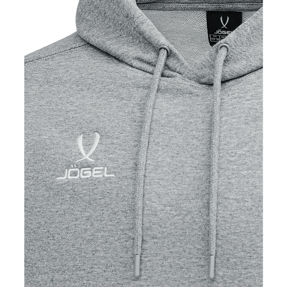 Худи JÖGEL ESSENTIAL Cotton Hoodie, серый меланж, детский